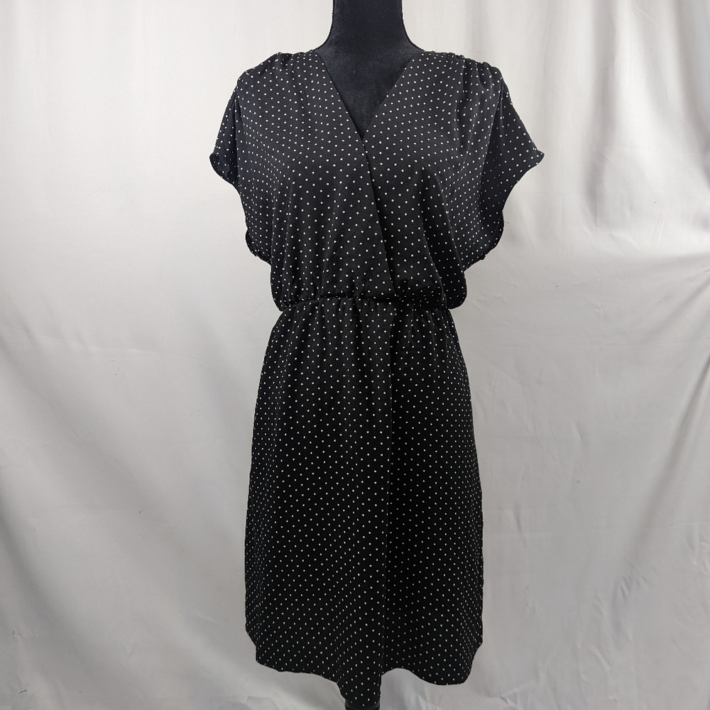 Comfortable Polka Dot Dress w/ Pockets
